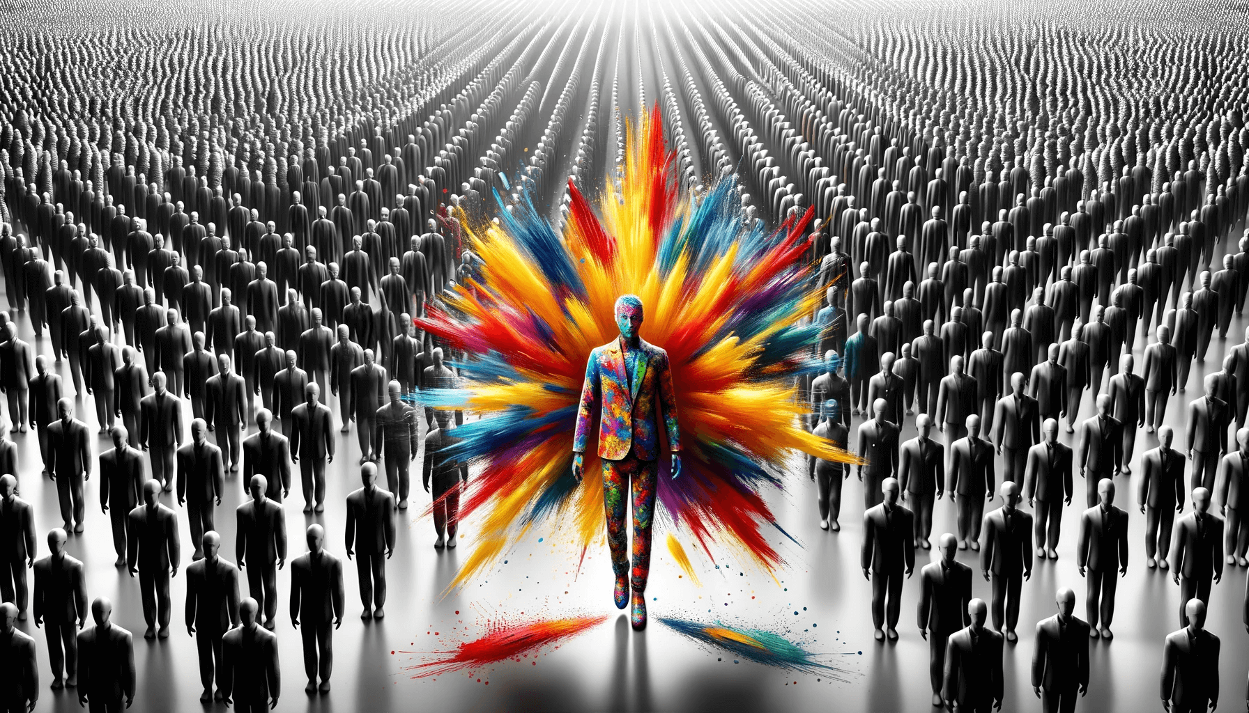 Embracing Individuality Standing Out in a World of Conformity